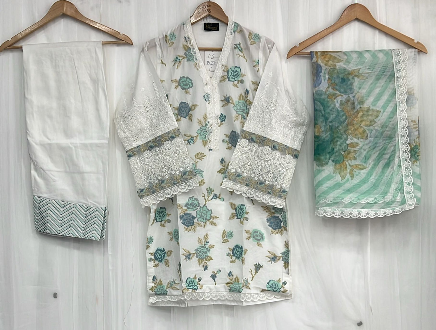 KARMA ‘AAINA’ | EMBROIDERED COTTON READYMADE | KC 151