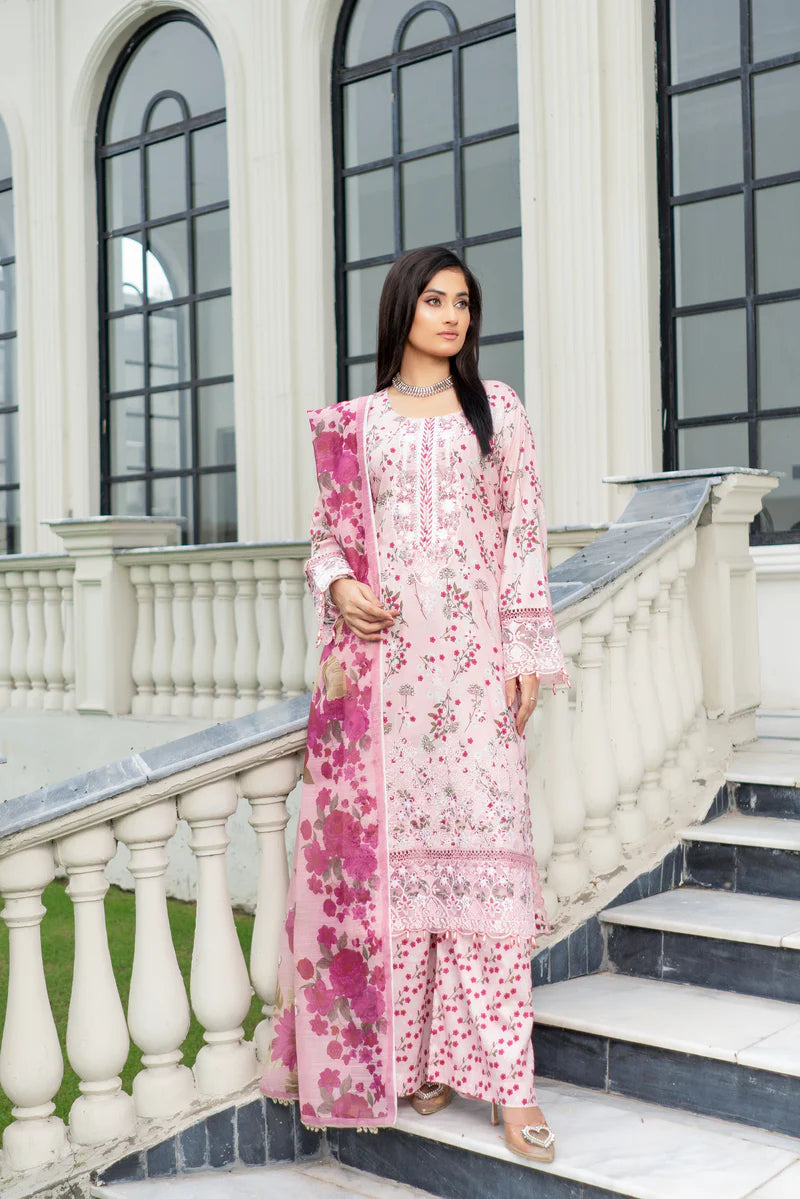 MUNIRA | EMBROIDERED LAWN READYMADE | MU04