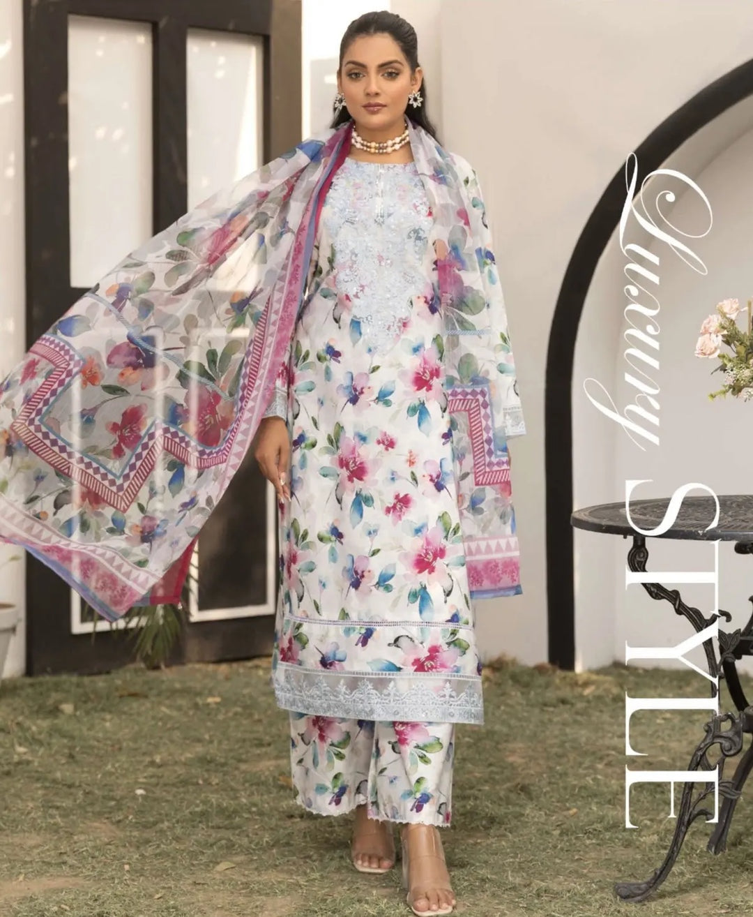 Simrans Lawn 3pc Readymade Laila 05
