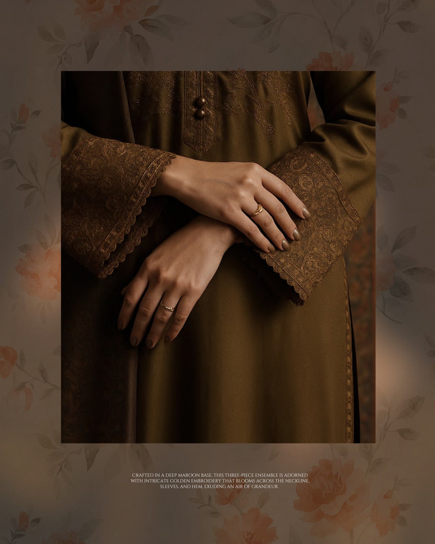 CASUALLITE SHAM PREMIUM VISCOSE LUXURY EMBROIDERED 3PC READYMADE CSP202