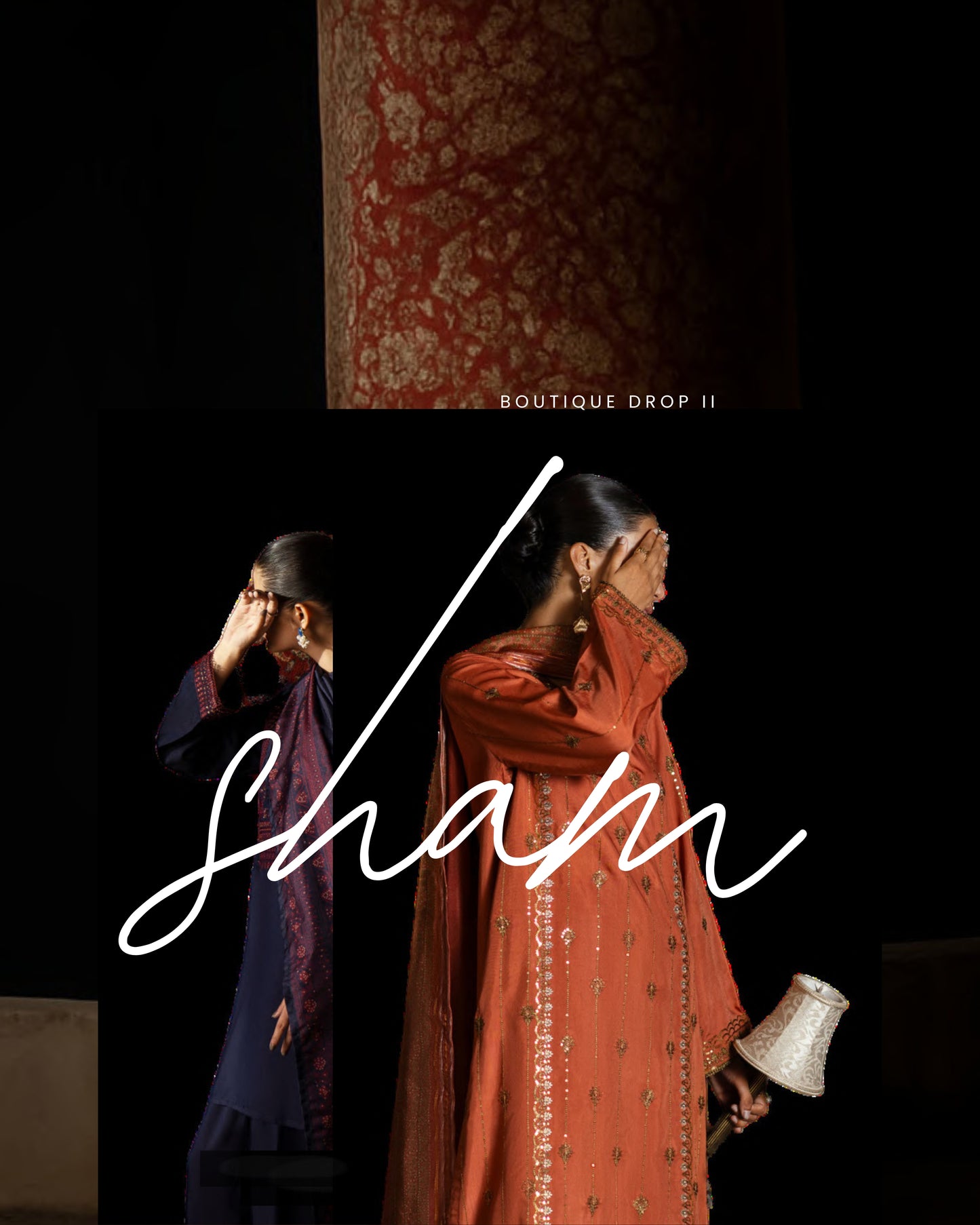 CASUALLITE SHAM PREMIUM VISCOSE LUXURY EMBROIDERED 3PC READYMADE CSP204