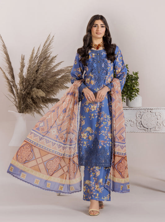 Traditional Threads  Zeenat Satin Lawn TT05