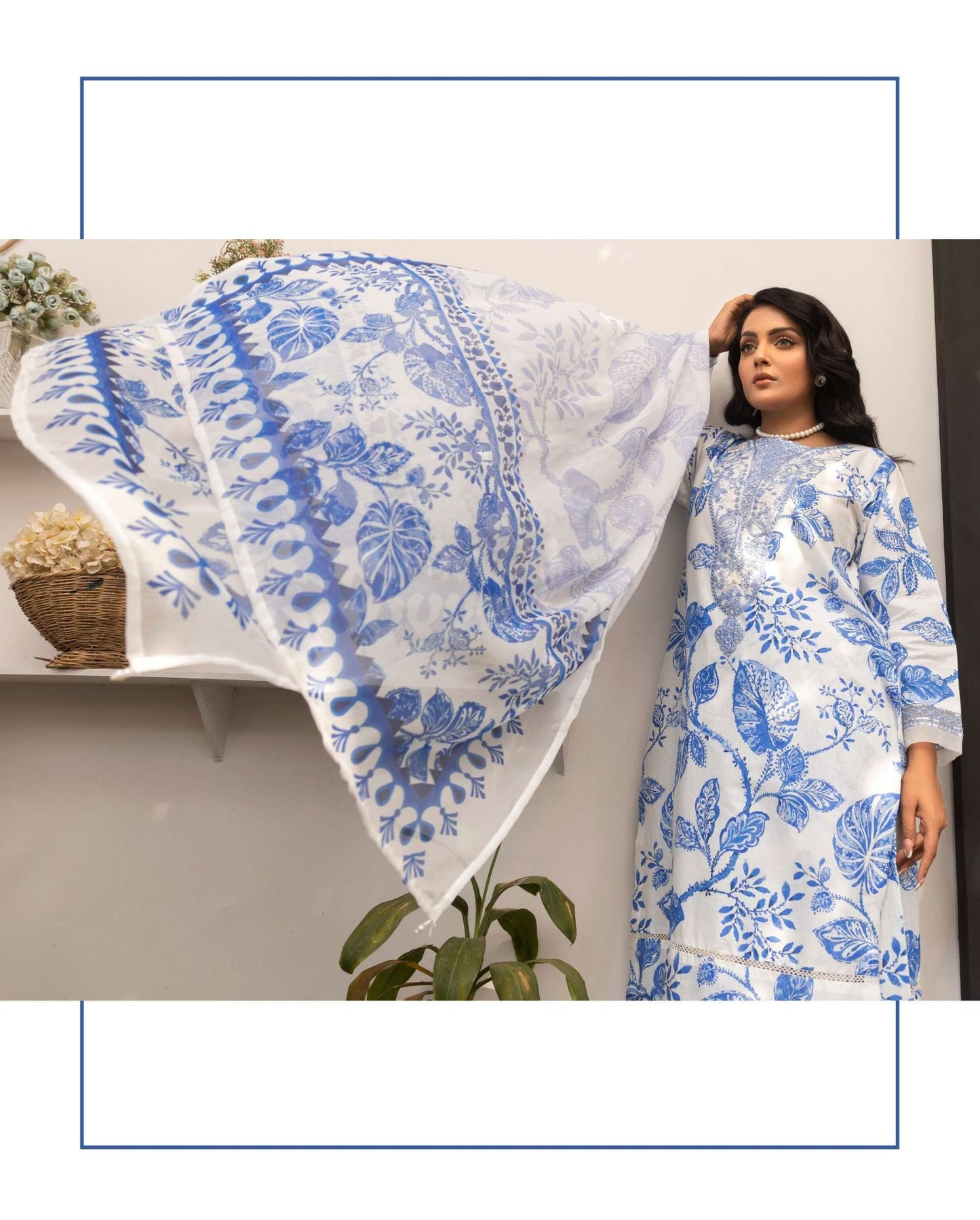 Simrans Lawn 3pc Readymade Laila 01