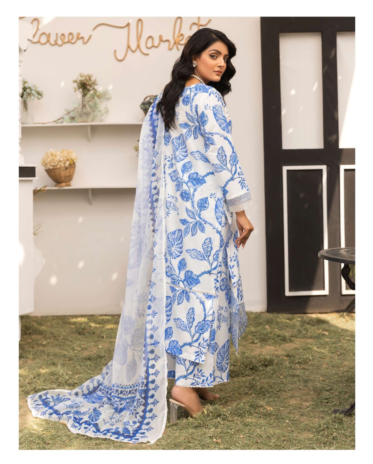 Simrans Lawn 3pc Readymade Laila 01