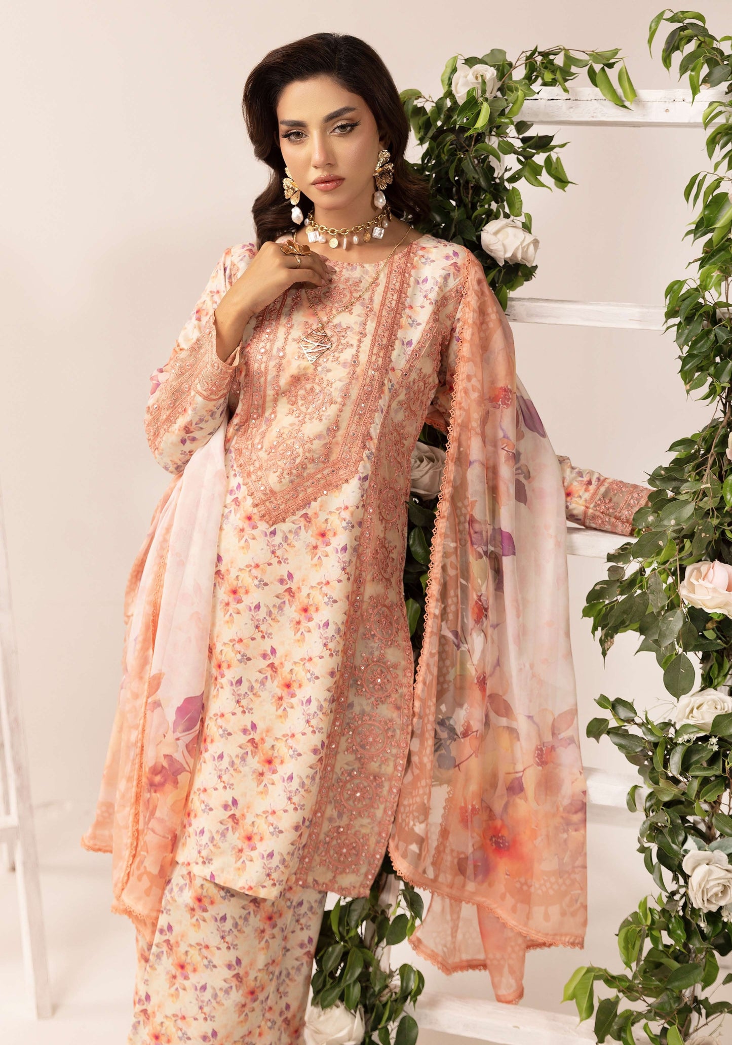 SIMRANS Reem premium 3 piece mummy & me Ledies RE01