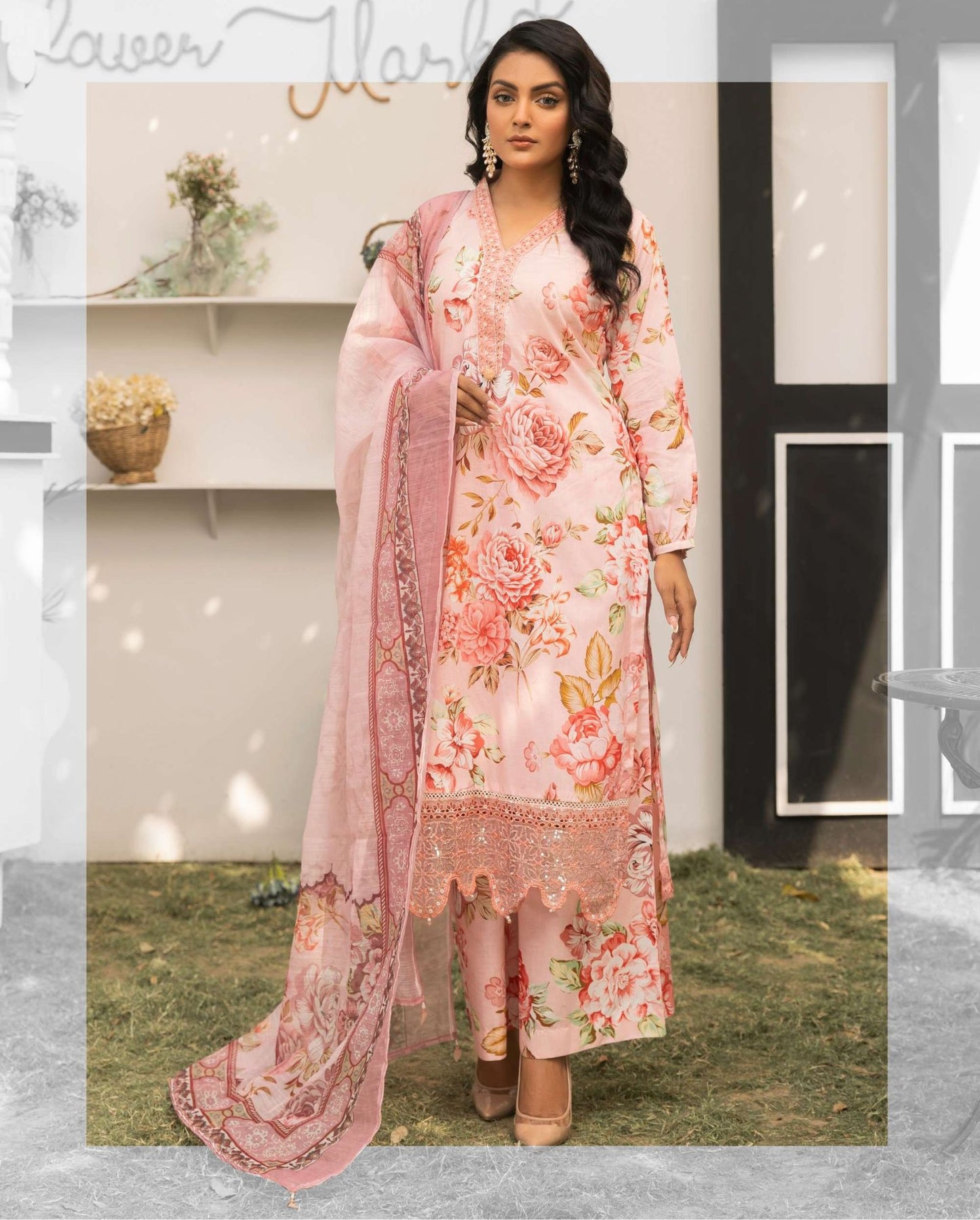 Simrans Lawn 3pc Readymade Laila 03