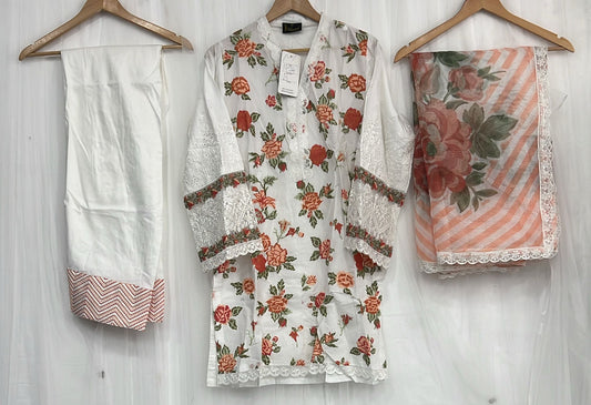 KARMA ‘AAINA’ | EMBROIDERED COTTON READYMADE | KC 155