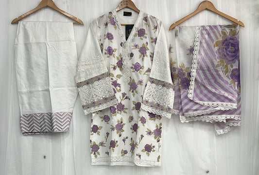 KARMA ‘AAINA’ | EMBROIDERED COTTON READYMADE | KC 156