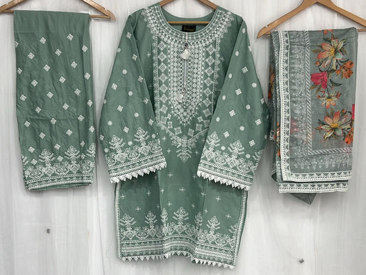 KARMA ‘AFFREEN’ | EMBROIDERED COTTON READYMADE | KC 157