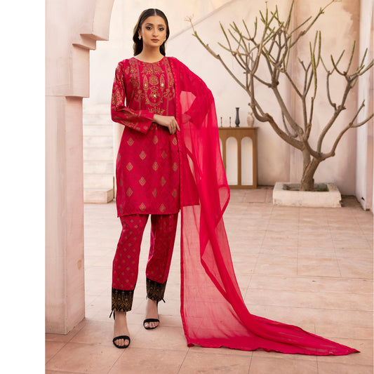 SIMRANS ‘LIMELIGHT’ | EMBROIDERED LAWN READYMADE |Ck06