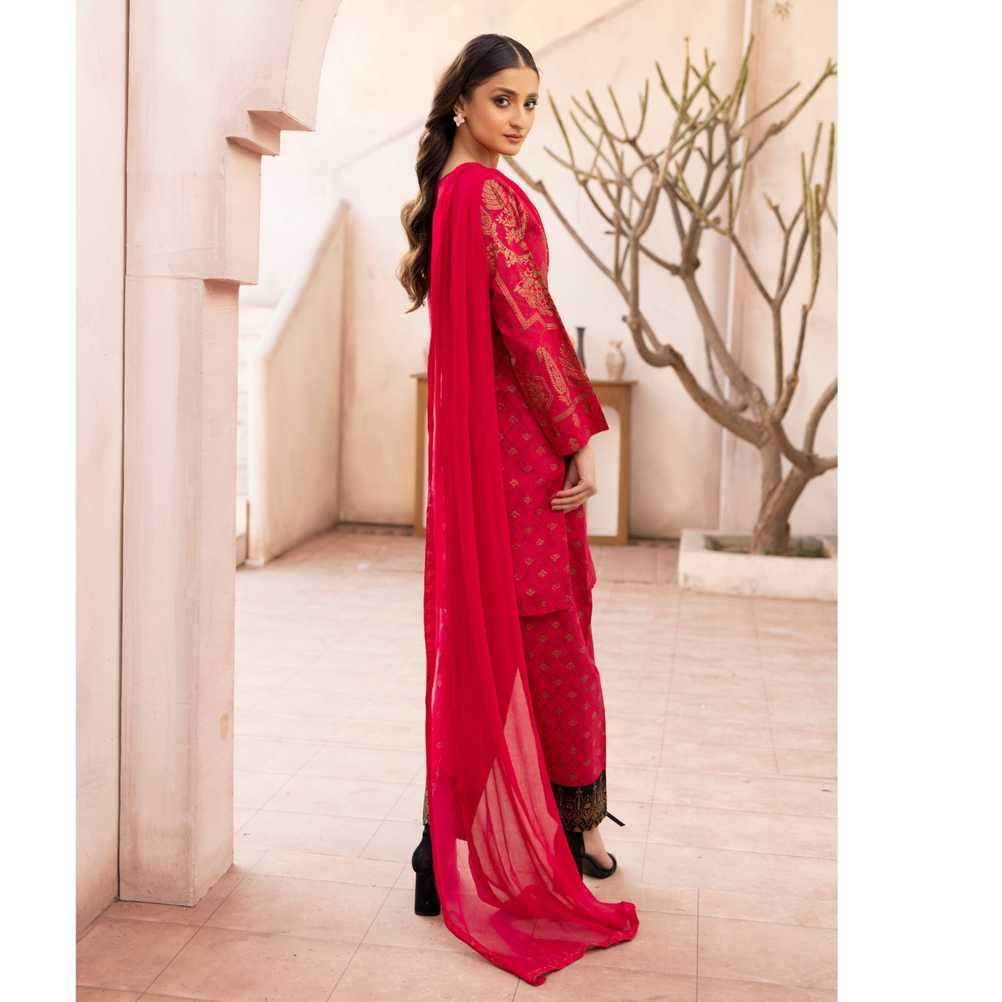 SIMRANS ‘LIMELIGHT’ | EMBROIDERED LAWN READYMADE |Ck06