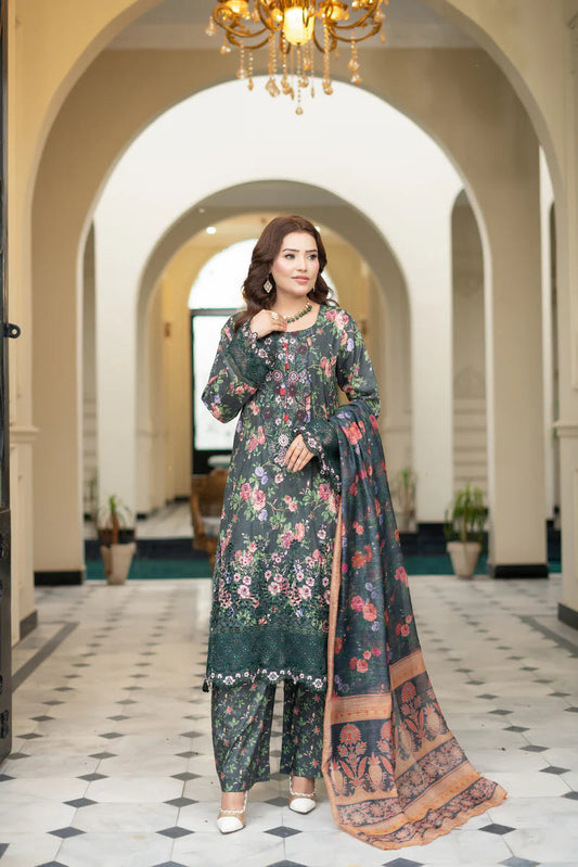 MUNIRA | EMBROIDERED LAWN READYMADE | MSL2207