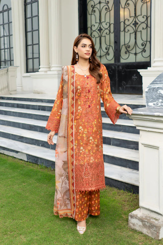 MUNIRA | EMBROIDERED LAWN READYMADE | MU19
