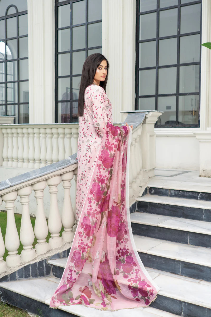 MUNIRA | EMBROIDERED LAWN READYMADE | MU04