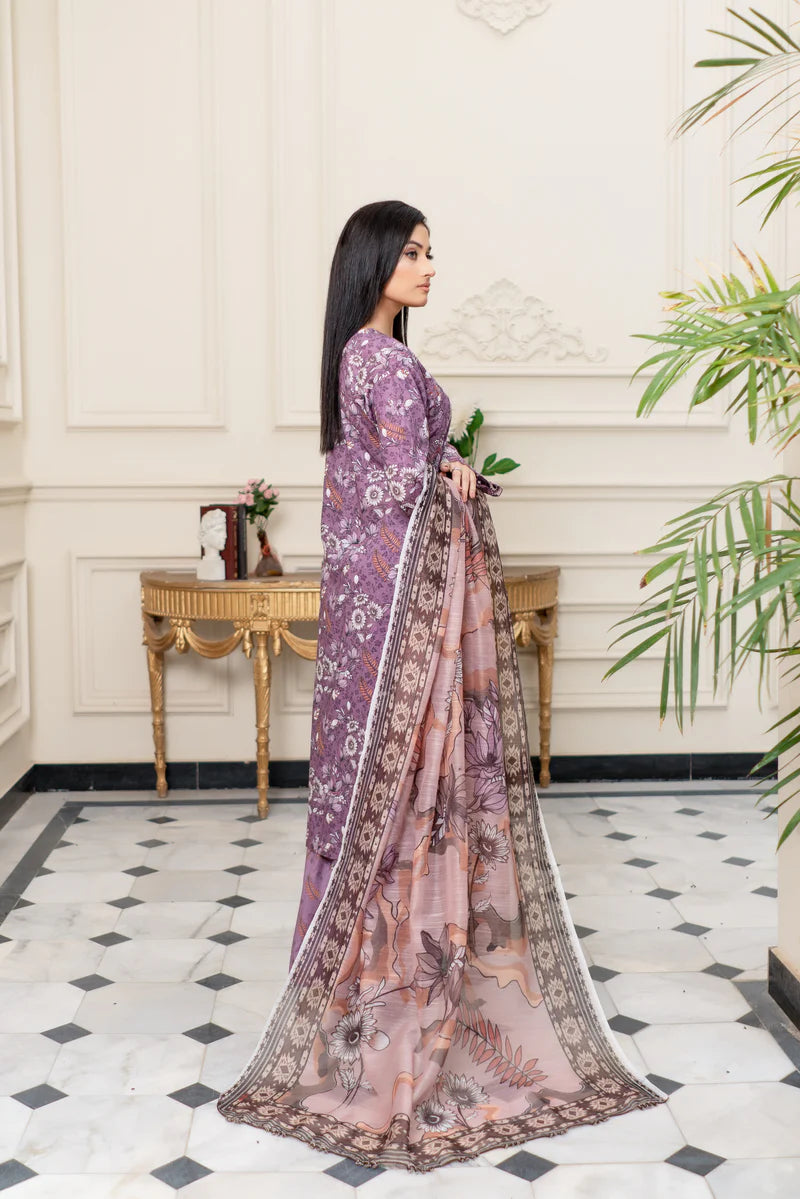 MUNIRA | EMBROIDERED LAWN READYMADE | MU21