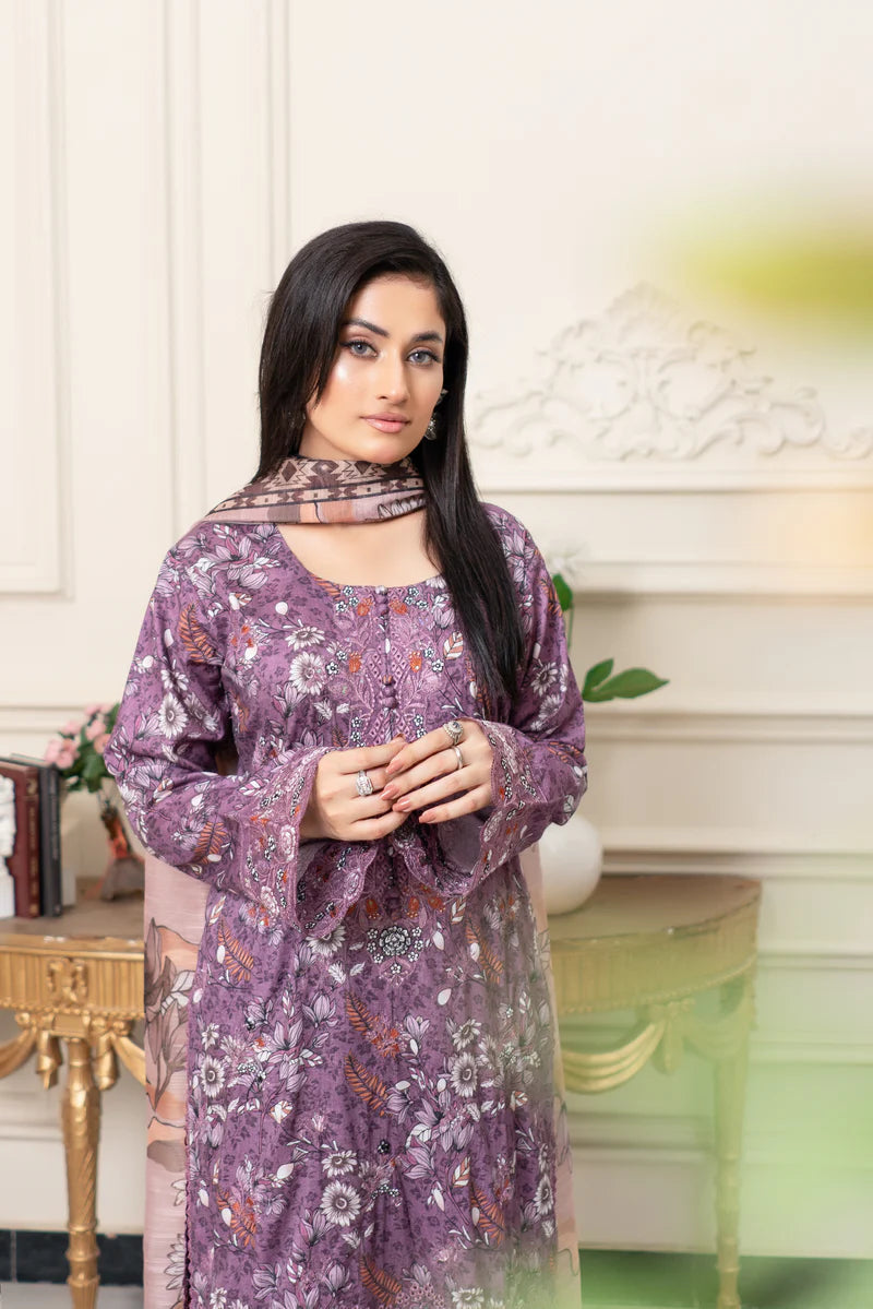 MUNIRA | EMBROIDERED LAWN READYMADE | MU21