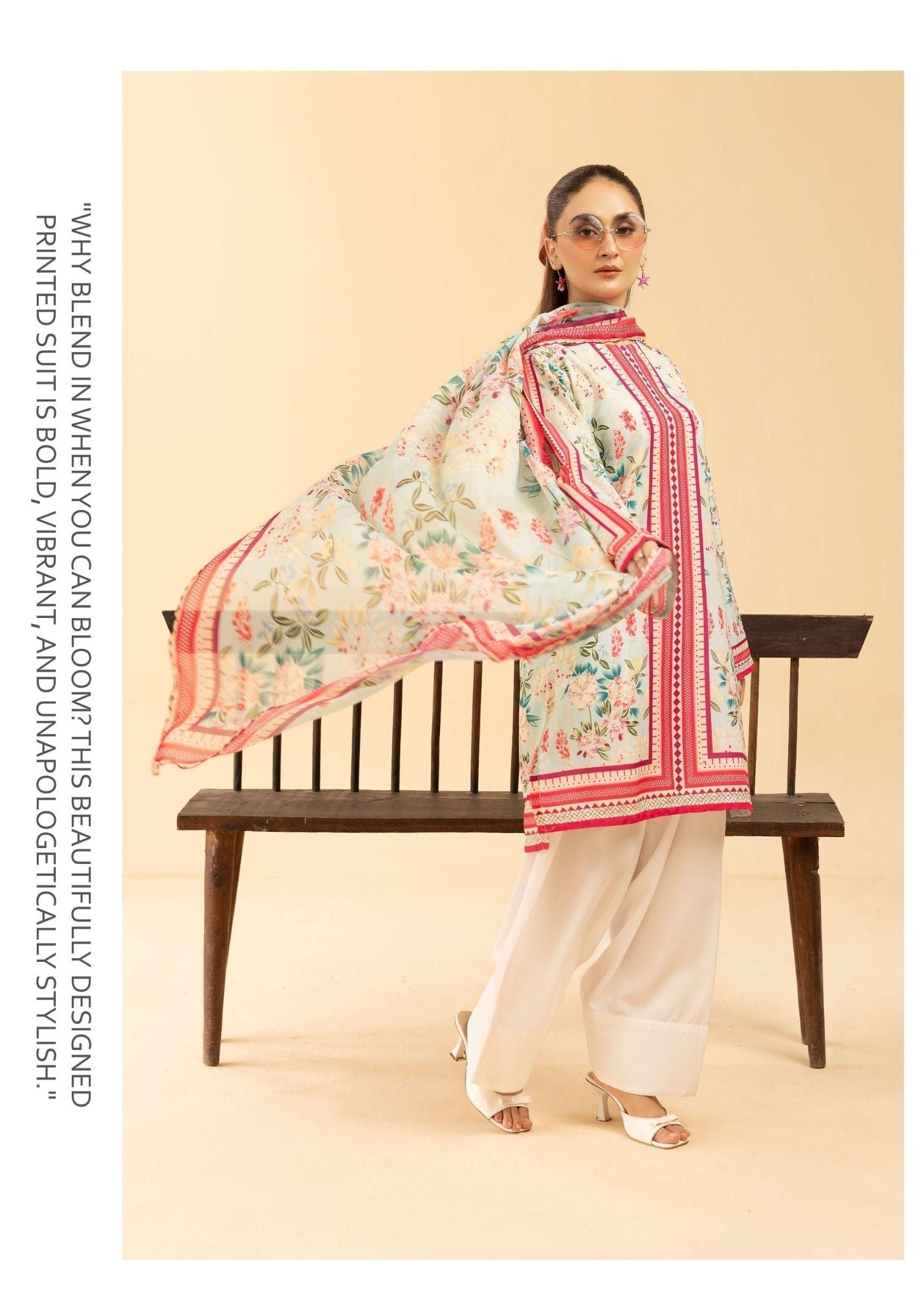 Simrans Sania Masketiya collection 3 piece printed casual suit 112202