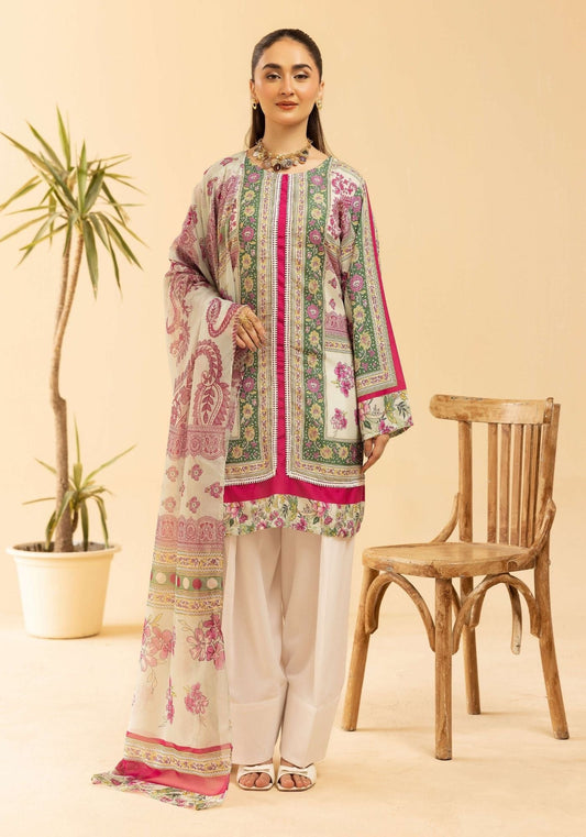 Simrans Sania Masketiya collection 3 piece printed casual suit 112204