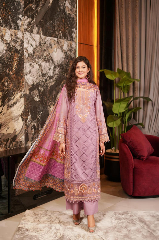 MUNIRA 3PC HEAVY EBROIDERD READYMADE MSL2204