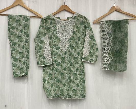 premium 3 piece mummy & me Girls outfit MTE30