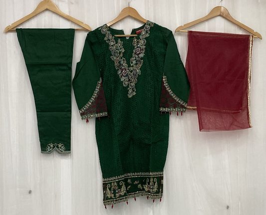 premium 3 piece mummy & me Girls outfit MTE31