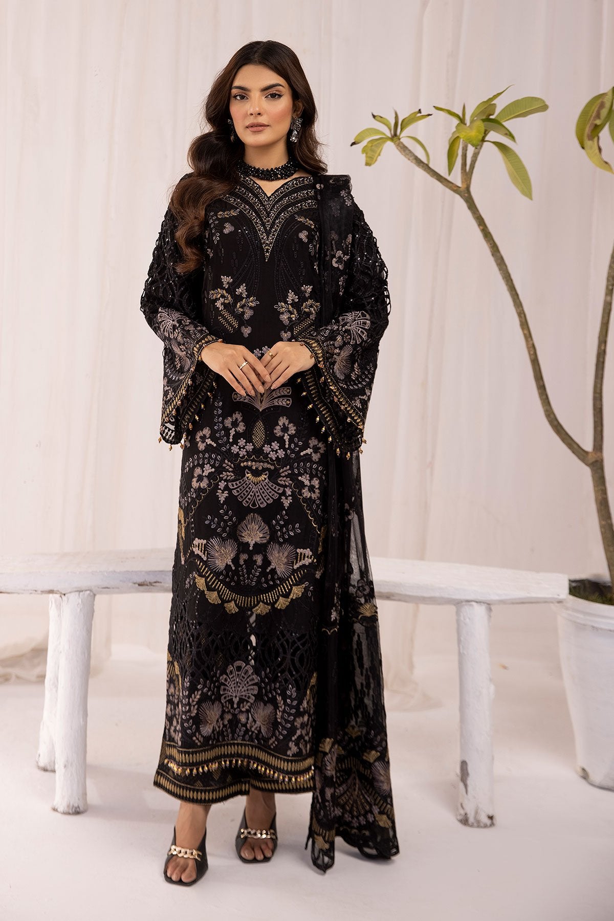 Simrans luxury collection walnut 3 piece suit sp03