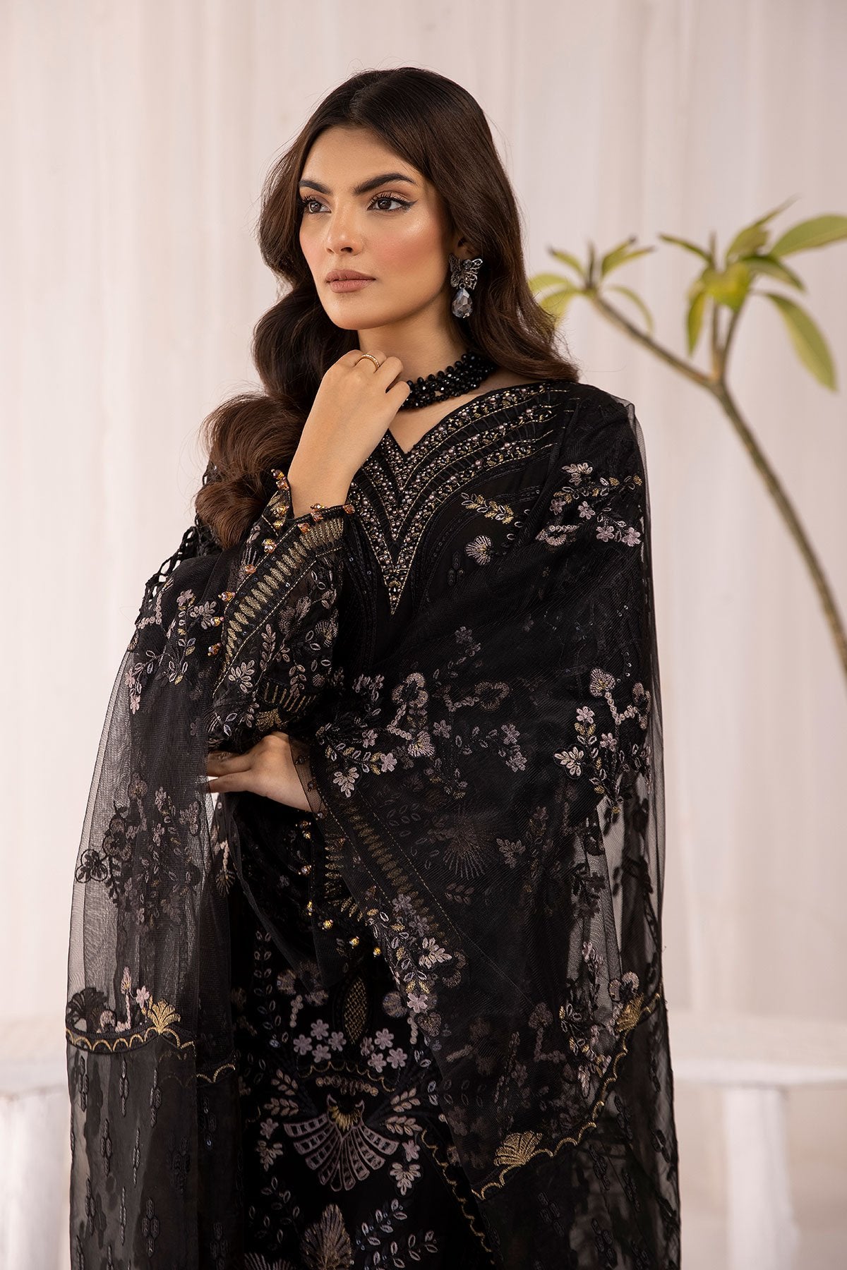 Simrans luxury collection walnut 3 piece suit sp03