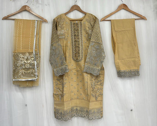 DHANAK EMBROIDERY RTW YU04