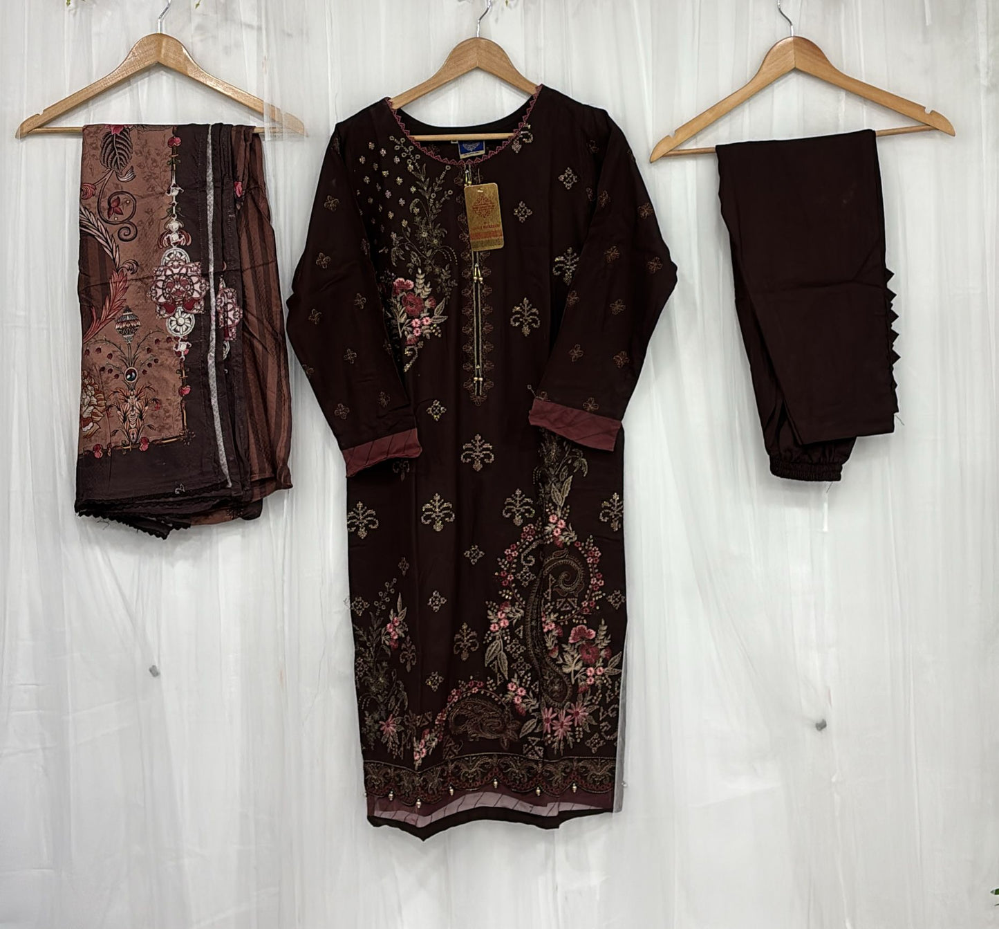 DHANAK EMBROIDERY RTW YU33