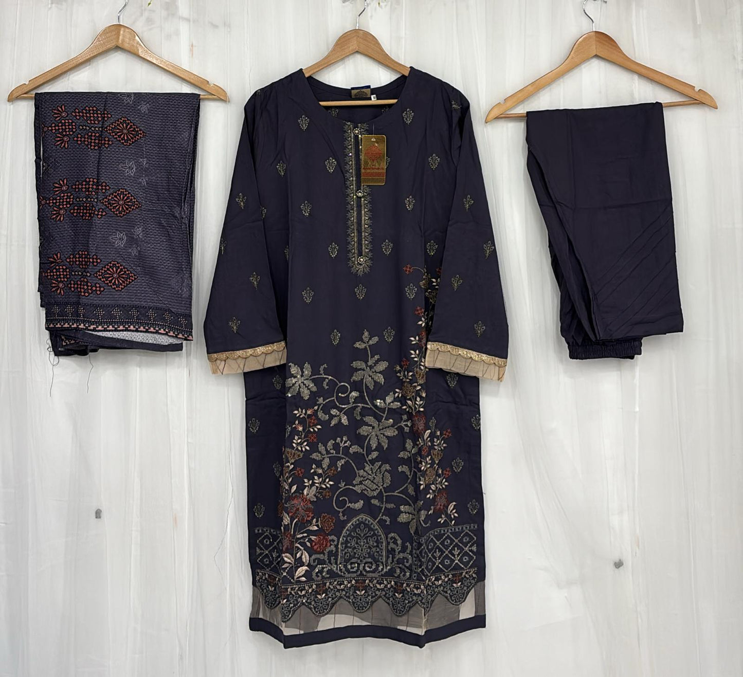 DHANAK EMBROIDERY RTW YU08