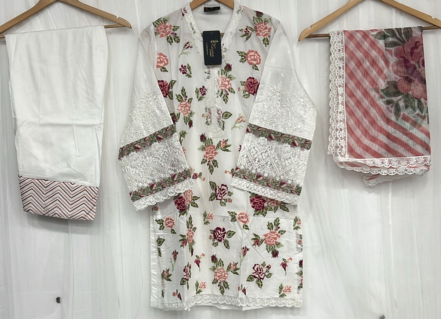 KARMA ‘AAINA’ | EMBROIDERED COTTON READYMADE | KC 145