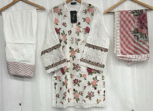 KARMA ‘AAINA’ | EMBROIDERED COTTON READYMADE | KC 145